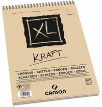 Bloco (caderno) Canson 90 gms. Kraft XL A-3