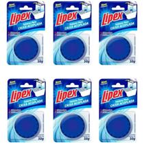 Bloco Caixa Acoplada Lipex Pedra Sanitaria Marine Kit 6Un