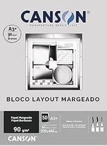 Bloco Canson A3 Layout 90 Margeado 50 Folhas Bloco Canson A3 Layout 90 Margeado 50 Folhas