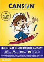 Bloco canson a4 140g creme Bloco canson a4 140g creme