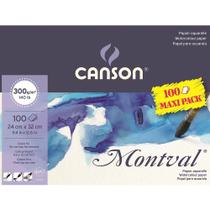 Bloco Canson Aquarela Montval A4+ 300 g/m Textura Fina 100fls Jumbo 60006651 Bloco Canson Aquarela Montval A4+ 300 g/m Textura Fina 100fls Jumbo 60006651