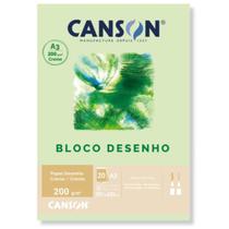 Bloco Canson Desenho 200 Creme 200g/m² A3 297 X 420 Mm com 20 Folhas - 66667041