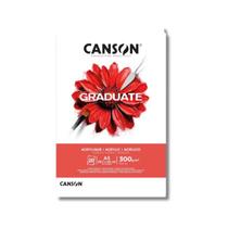 Bloco Canson Graduate Acrílico300 g/m² A3 20 Fls Bloco Canson Graduate Acrílico300 g/m² A3 20 Fls