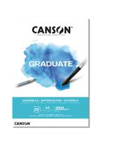 Bloco Canson Graduate Aquarela 250g A3 20f Canson Bloco Canson Graduate Aquarela 250g A3 20f Canson