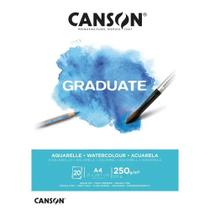 Bloco Canson Graduate Aquarela A4