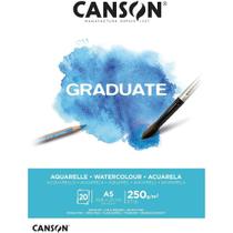 Bloco Canson Graduate Aquarela A5