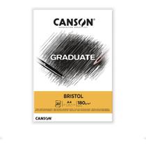 Bloco Canson Graduate Bristol 180g A4 20f Canson Bloco Canson Graduate Bristol 180g A4 20f Canson