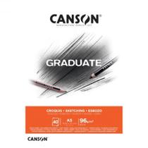 Bloco Canson Graduate Croquis 96g 40fls A5