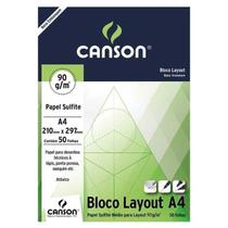 Bloco Canson Layout - 90G A4 Bloco Canson Layout - 90G A4