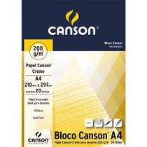 Bloco Canson Papel Creme A4 200 g/m 20 Fls 66667042