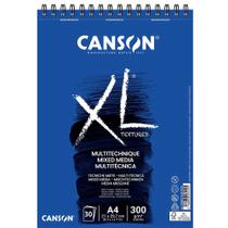 Bloco Canson Papel XL Mix Media A4 300 g/m 30 fls 60807215 Bloco Canson Papel XL Mix Media A4 300 g/m 30 fls 60807215