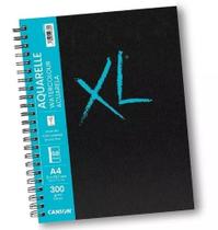 Bloco Canson Xl Aquarelle caderno A5 300grs 68 paginas