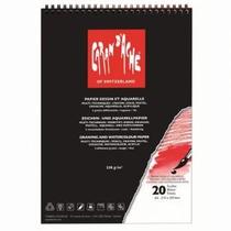 Bloco Caran d'Ache Desenho Aquarela A4 20 folhas Bloco Caran d'Ache Desenho Aquarela A4 20 folhas