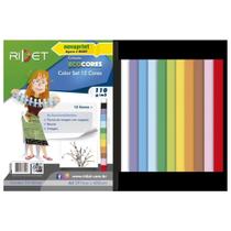 Bloco Color Set Ecocores Ridet A-4 c/12 cores 110 grs 24Fls 010001 Bloco Color Set Ecocores Ridet A-4 c/12 cores 110 grs 24Fls 010001