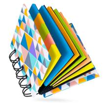 Bloco Colorido Adesivo Notas Kit Com Marcadores De Página