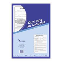 Bloco Contrato de Locação Tamoio 100 Folhas