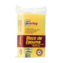 Bloco Cortag de Espuma Amarelo e Branco