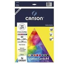 Bloco criativo a4 120g 24fl 08c canson 476987 Bloco criativo a4 120g 24fl 08c canson 476987