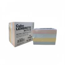 BLOCO CUBO LEMBRETE 600FL - 75G - 4 CORES 92mm x 82mm BLOCO CUBO LEMBRETE 600FL - 75G - 4 CORES 92mm x 82mm