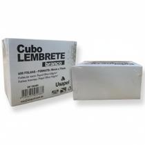 BLOCO CUBO LEMBRETE BRANCO 600FL 98mm x 79mm BLOCO CUBO LEMBRETE BRANCO 600FL 98mm x 79mm