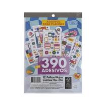 Bloco de Adesivos Decorados Para Planners
