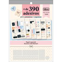 Bloco de Adesivos Decorativos Magic / West Village 12 Cartelas + 390 Adesivos Tilibra