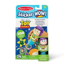 Bloco de Adesivos Melissa & Doug Buzz Lightyear 300 Adesivos