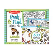 Bloco de Adesivos Melissa & Doug - Procura e Encontra Animais (+4 anos) Bloco de Adesivos Melissa & Doug - Procura e Encontra Animais (+4 anos)
