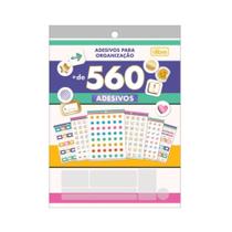 Bloco de adesivos para organização (560 adesivos) Bloco de adesivos para organização (560 adesivos)