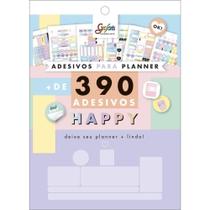 Bloco de Adesivos para Planners Happy 12 Folhas - 390 adesivos - Tilibra Bloco de Adesivos para Planners Happy 12 Folhas - 390 adesivos - Tilibra