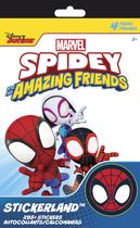 Bloco de adesivos STICKERLAND Spidey e seus incríveis amigos