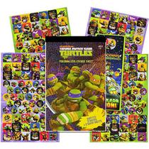 Bloco de adesivos Teenage Mutant Ninja Turtles - Mais de 270