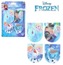 Bloco de anotacao sticker adesivo com 80 folhas frozen 8x6,5cm na cartela