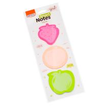 Bloco De Anotações 70x70mm Tokens Frutas Smart Notes 25fls