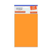 Bloco de Anotações 76x102mm Laranja BRW 01un com 100fls Bloco de Anotações 76x102mm Laranja BRW 01un com 100fls