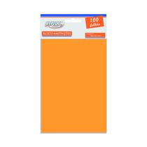 Bloco de Anotações 76x102mm Laranja BRW 01un com 100fls