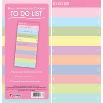 Bloco de Anotações 99 MM X 210 MM 50 Folhas Coloridas Pacote C/ 10 Bloco de Anotações 99 MM X 210 MM 50 Folhas Coloridas Pacote C/ 10