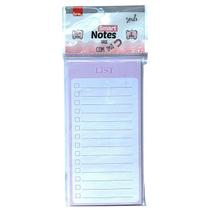 Bloco de Anotações Adesivo com Ímã 60x120mm Rosa Pautado 30 Folhas - BRW Bloco de Anotações Adesivo com Ímã 60x120mm Rosa Pautado 30 Folhas - BRW
