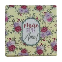 Bloco de Anotações Amarelo - Mãe Eu Te Amo - 8cm - 1 unidade - Rizzo