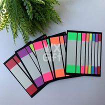 Bloco de Anotações Autoadesivo em Tiras c/ 20 folhas - Interponte / WX Gift