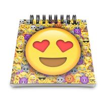 Bloco De Anotações Emoticon - Emoji Amor Bloco De Anotações Emoticon - Emoji Amor