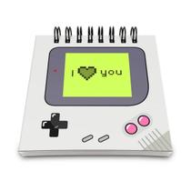Bloco de Anotações Gamer Boy - I Love You Bloco de Anotações Gamer Boy - I Love You