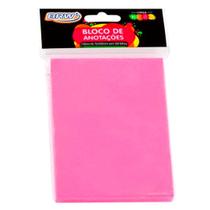 Bloco de Anotações Post-It Neon 100 Folhas - BRW