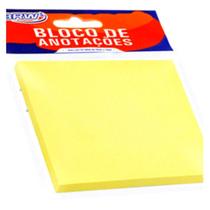 Bloco de Anotações Post-It Tom Pastel Amarelo 50 Fls de 76x76mm - BRW