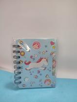 Bloco de anotacoes unicornio c/ divisorias 60 folhas Bloco de anotacoes unicornio c/ divisorias 60 folhas