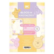 Bloco de Anotações Ursinho Pooh 297mmx210mm 48 Folhas 5294 Dac