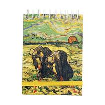 Bloco de anotações - Van Gogh (Camponesas)