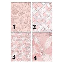 Bloco de Anotações Vertical Rosa Rose Animativa - 80 Folhas
