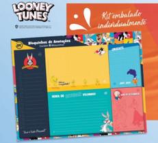 Bloco de anotaços looney tunes