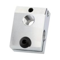 Bloco De Aquecimento Mini Prusa De Alumínio E Cobre Para Sensor PT100 Termistor HotEnd Kit De